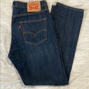 Levi's Blue Straight Jeans Classic Fit